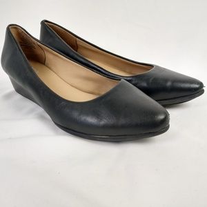 Easy Spirit e360 Women's Shoes Black Leather